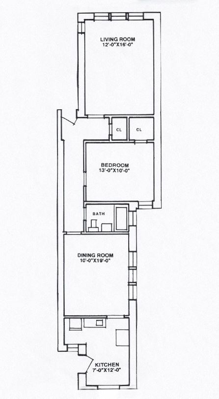 1 Bedroom - 1 Bathroom